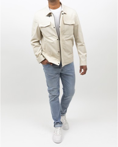 Fay - Giubbino Truck Avorio con Gancio Uomo NAM12480360VVAB008