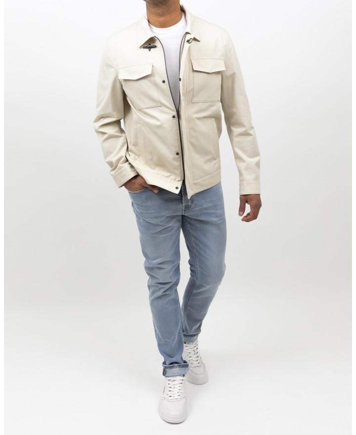 Fay - Giubbino Truck Avorio con Gancio Uomo NAM12480360VVAB008