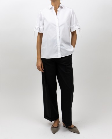 Barba Napoli - White MC Shirt with Drawstring Women's 801600029PZ1800U 16