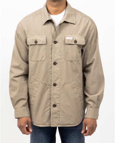 Fay Archive - Giacca Camicia Gesso Uomo MAM0448091TVW1C007