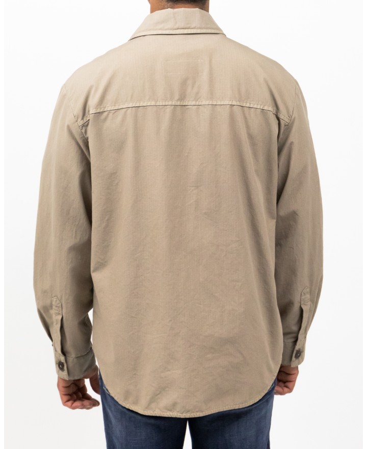 Fay Archive - Giacca Camicia Gesso Uomo MAM0448091TVW1C007