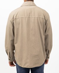 Fay Archive - Giacca Camicia Gesso Uomo MAM0448091TVW1C007