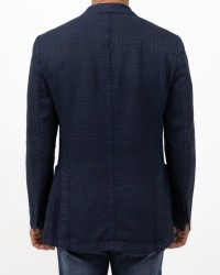 Santaniello - Giacca Pied de Poule Blu Uomo DS3449 GL797MF 78B