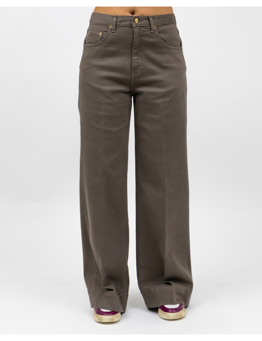 Briglia - Jeans "Colorado" a Palazzo Fango Donna COLORADOGW424063 153 I24