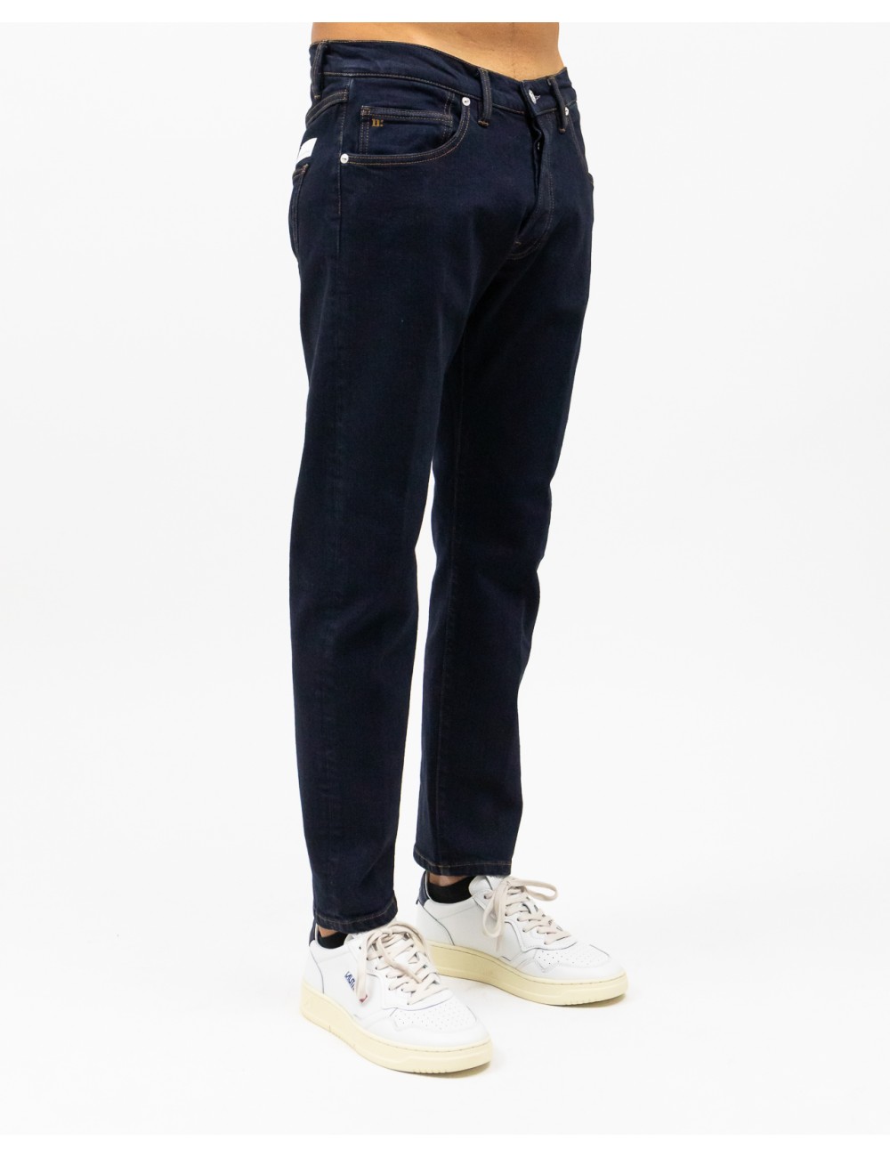 Nine in The Morning - Jeans Rock Denim Scuro Uomo RK166 H30 RINSE I24