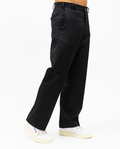 Pt Torino - Pantalone Michael Over Nero Uomo ASJDB00FWD BP73 990 I24