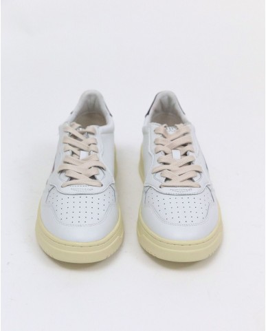 Autry - Scarpa Medalist Pelle Bianca/Blu Uomo AULM LL12 CON