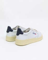Autry - Scarpa Medalist Pelle Bianca/Blu Uomo AULM LL12 CON