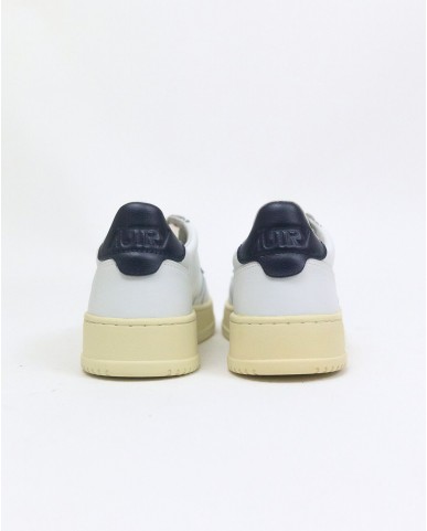 Autry - Scarpa Medalist Pelle Bianca/Blu Uomo AULM LL12 CON