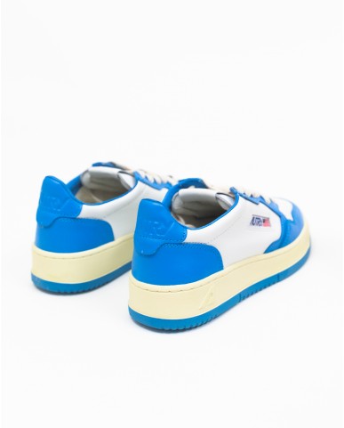 Autry - Medalist Women's Bicolor Bluette Leather Shoe AULW WB26 CON