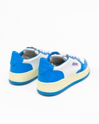 Autry - Medalist Women's Bicolor Bluette Leather Shoe AULW WB26 CON