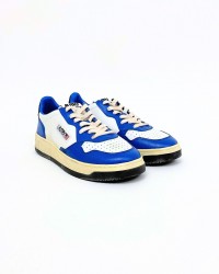 Autry - Medalist Supervintage Leather Electric Blue Men's Shoe AVLM BC02 CON