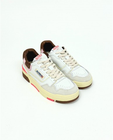 Autry - Scarpa Medalist CLC Pelle Marrone/Rosa Donna ROLW MM35 CON