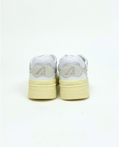 Autry - Women's Medalist CLC Leather Shoe White ROLW MM41 CON