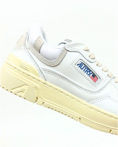 Autry - Scarpa Medalist CLC Pelle Bianca Donna ROLW MM41 CON