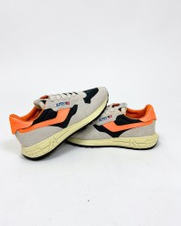 Autry - Scarpa Reelwind Nylon/Suede Arancio/Blu Uomo WWLM HN02 CON