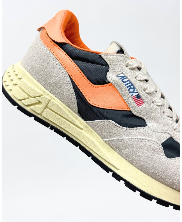 Autry - Reelwind Nylon/Suede Orange/Blue Men's Shoe WWLM HN02 CON