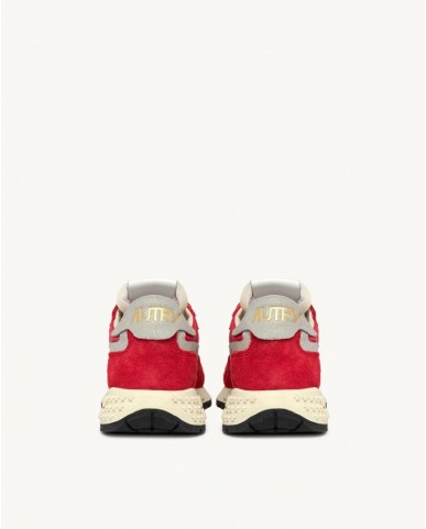 Autry - Men's Reelwind Nylon/Suede Red Shoe WWLM NC06 CON