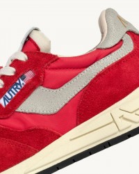 Autry - Men's Reelwind Nylon/Suede Red Shoe WWLM NC06 CON