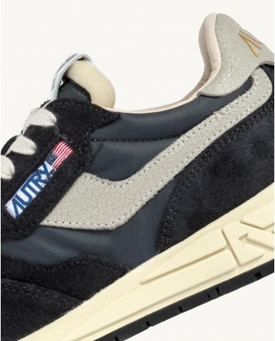 Autry - Scarpa Reelwind Nylon/Suede Nera Uomo WWLM NC05 CON
