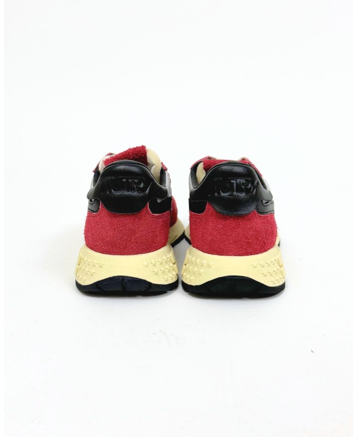 Autry - Women's Reelwind Nylon/Suede Raspberry Shoe WWLW HN07 CON