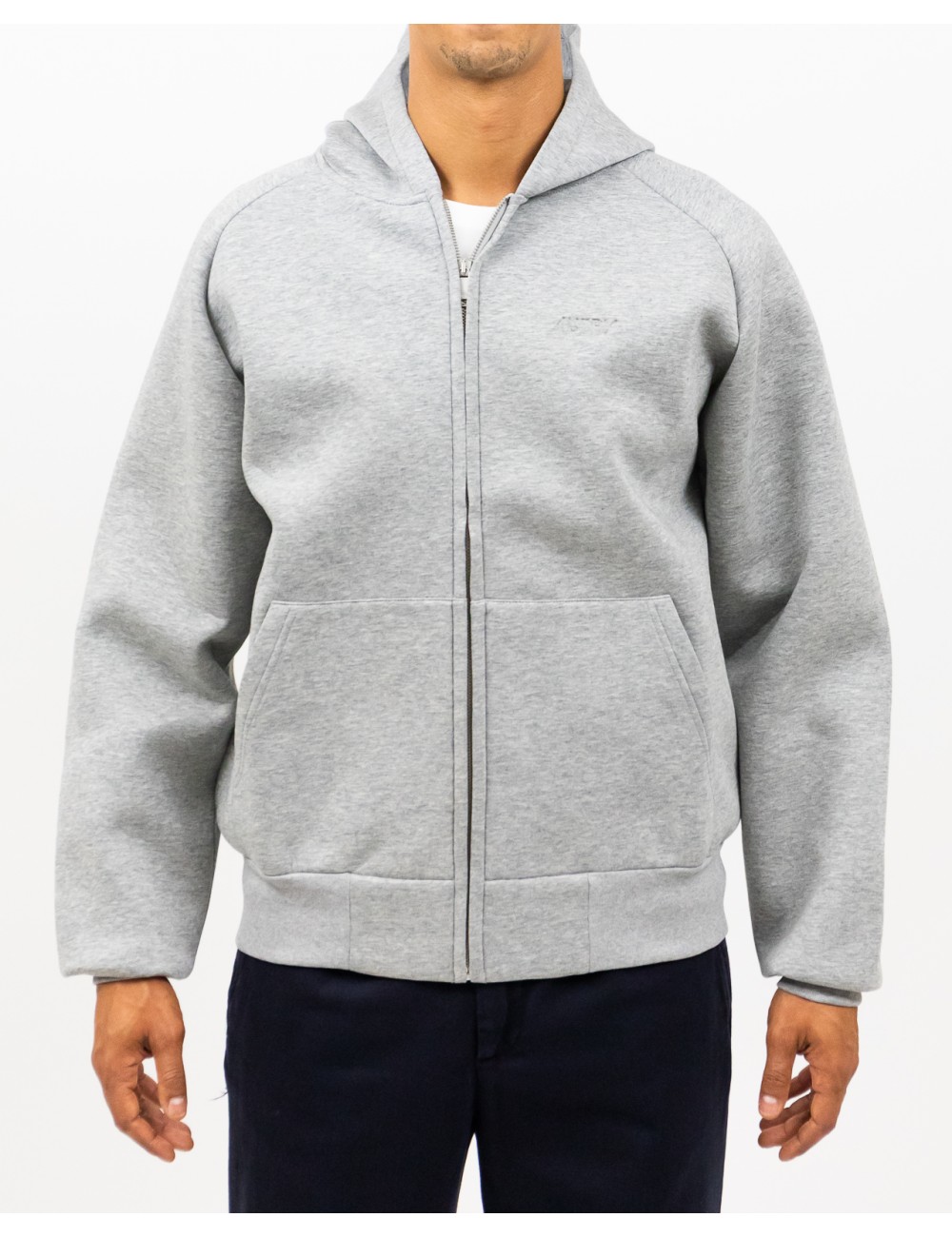 Autry Men's Hoodie Jacket Gray JAPX 33RM | Caneppele