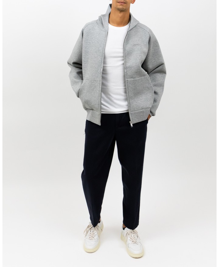 Autry - Giacca Felpa con Cappuccio Grigia Uomo JAPX 33RM P24