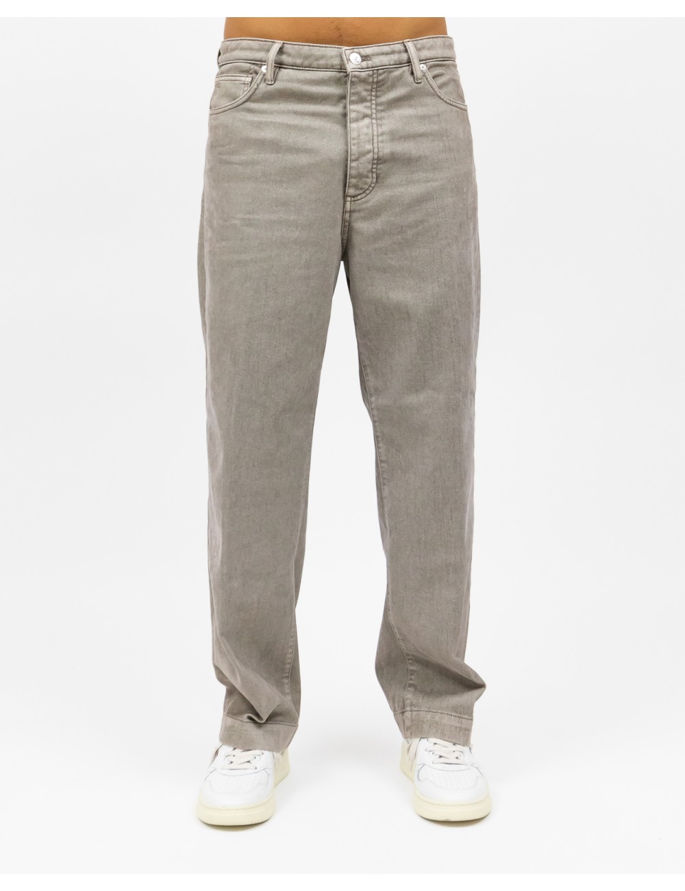 Nine in The Morning - Jeans Ares Tortora Uomo ARS09 U13 KETTE I24