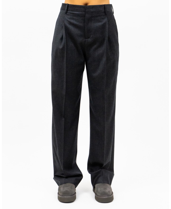 Briglia - Pantalone "Borgonuovo" Pences Grigio Antracite Donna BORGONUOVOW424123 90 I24