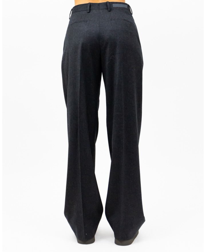 Briglia - Pantalone "Borgonuovo" Pences Grigio Antracite Donna BORGONUOVOW424123 90 I24