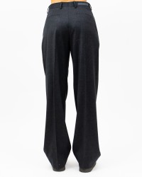 Briglia - Pantalone "Borgonuovo" Pences Grigio Antracite Donna BORGONUOVOW424123 90 I24