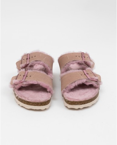 Birkenstock - Arizona with Pink Women's Shearling 1020389 I24