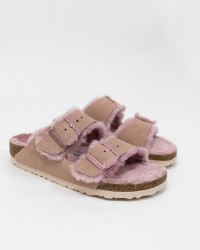 Birkenstock - Arizona con Shearling Rosa Donna 1020389 I24