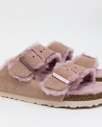 Birkenstock - Arizona with Pink Women's Shearling 1020389 I24