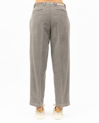 Briglia - Pantalone "Jean" Velluto Tortora Donna JEANGW424078 153 I24