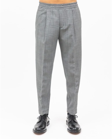 Briglia - Pantalone Savoys Principe di Galles Grigio Uomo SAVOYS 424147 120 I24