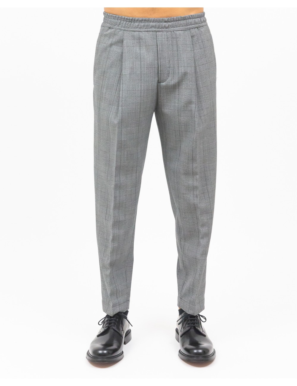 Briglia - Pantalone Savoys Principe di Galles Grigio Uomo SAVOYS 424147 120 I24