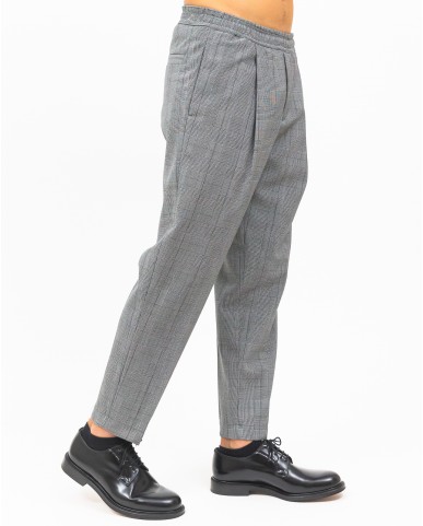 Briglia - Pantalone Savoys Principe di Galles Grigio Uomo SAVOYS 424147 120 I24