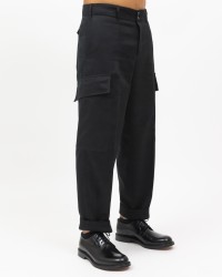 Pt Torino - Pantalone Sailmaker Cargo Over Nero Uomo ASSMBL0REW BP74 990 I24