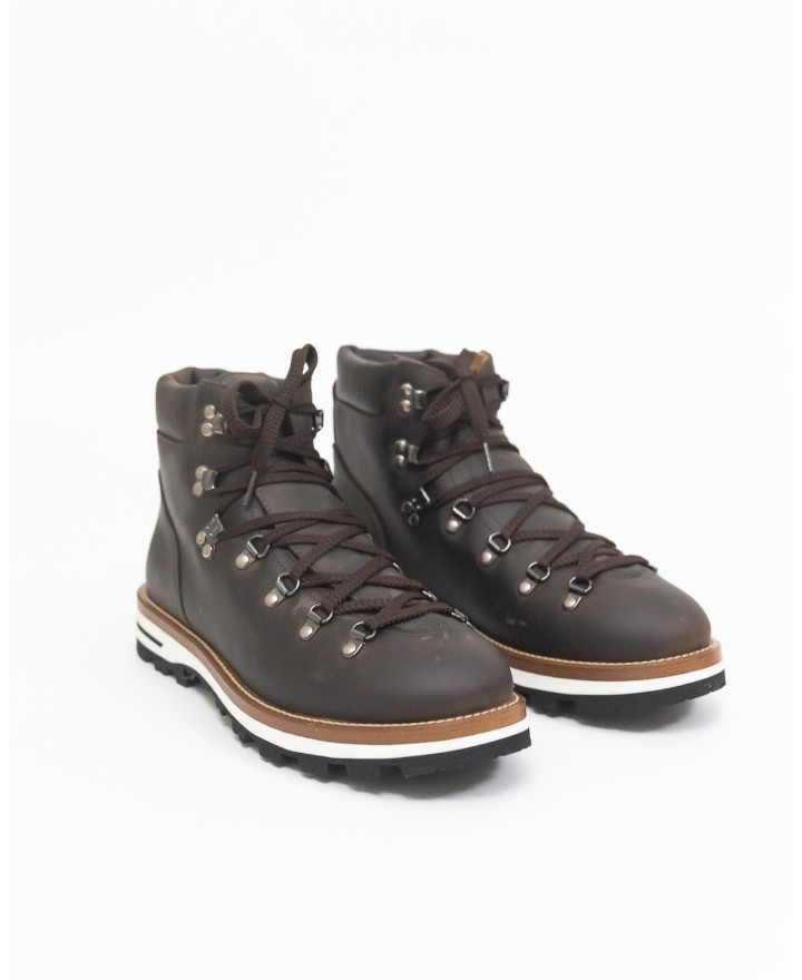 Monpiz - Pedula in Pelle Scrivente Testa di Moro Donna CORTINA DAKAR T. MOR I24