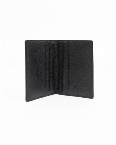 Orciani - Portacarte Pelle Micron Nero SU0113 MIC NER CON