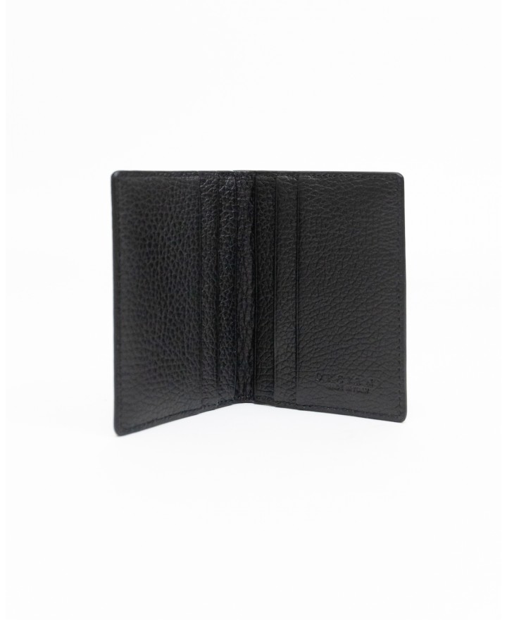 Orciani - Portacarte Pelle Micron Nero SU0113 MIC NER CON