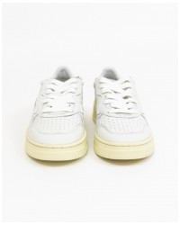 Autry - Scarpa Medalist Pelle Capretto Bianca Uomo AULM GG04 CON