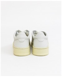 Autry - Scarpa Medalist Pelle Capretto Bianca Uomo AULM GG04 CON