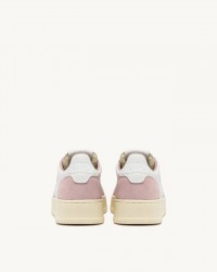 Autry - Women's Medalist Soft Leather/Suede White/Pink Shoe AULW GS36 CON