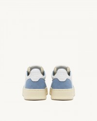 Autry - Women's Medalist Soft Leather/Suede White/Blue Shoe AULW GS38 CON