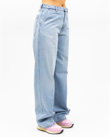 Nine In The Morning - Jeans Micol Denim Chiaro Donna OL12CLEAN Z17 LL2878 P25