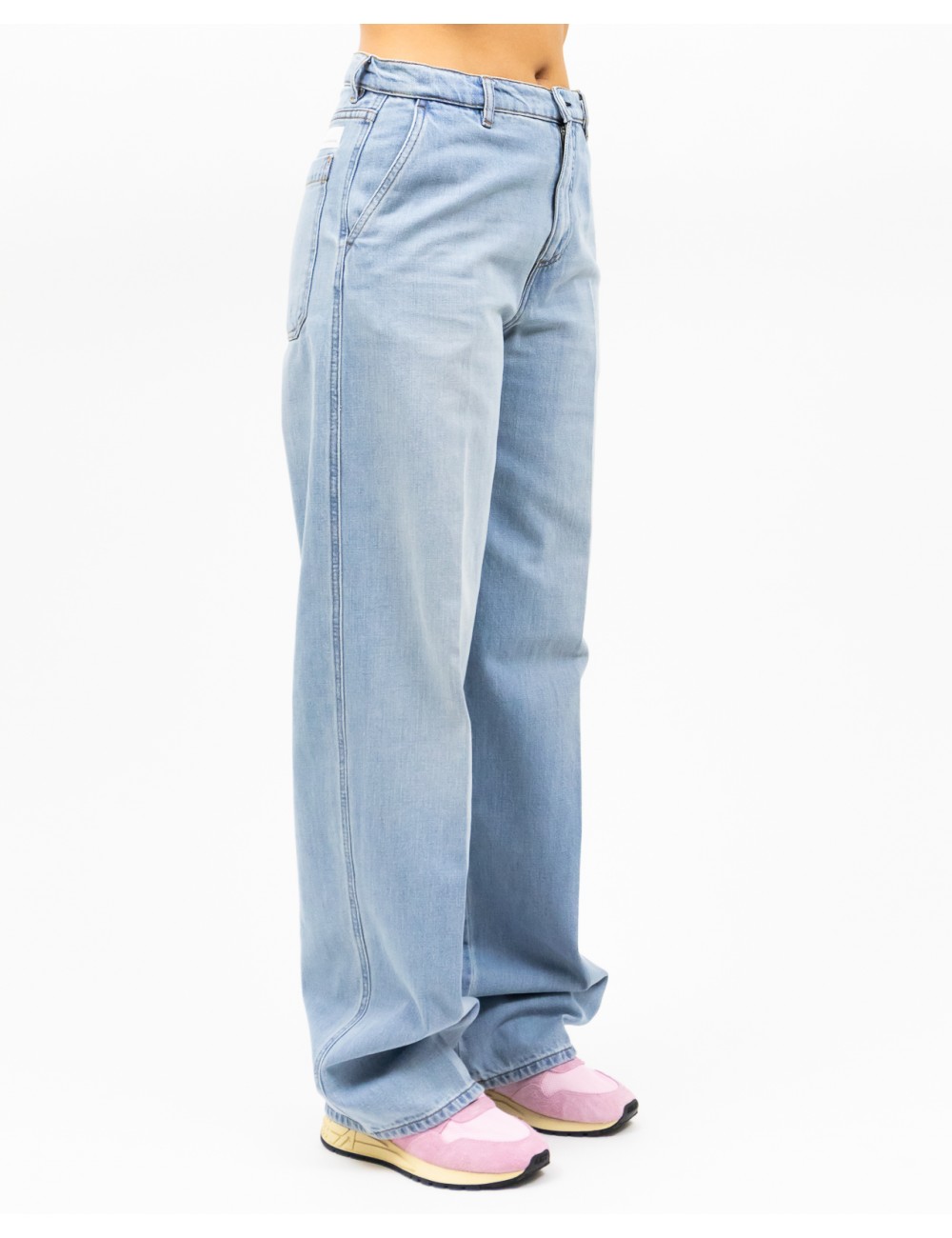 Nine In The Morning - Jeans Micol Denim Chiaro Donna OL12CLEAN Z17 LL2878 P25