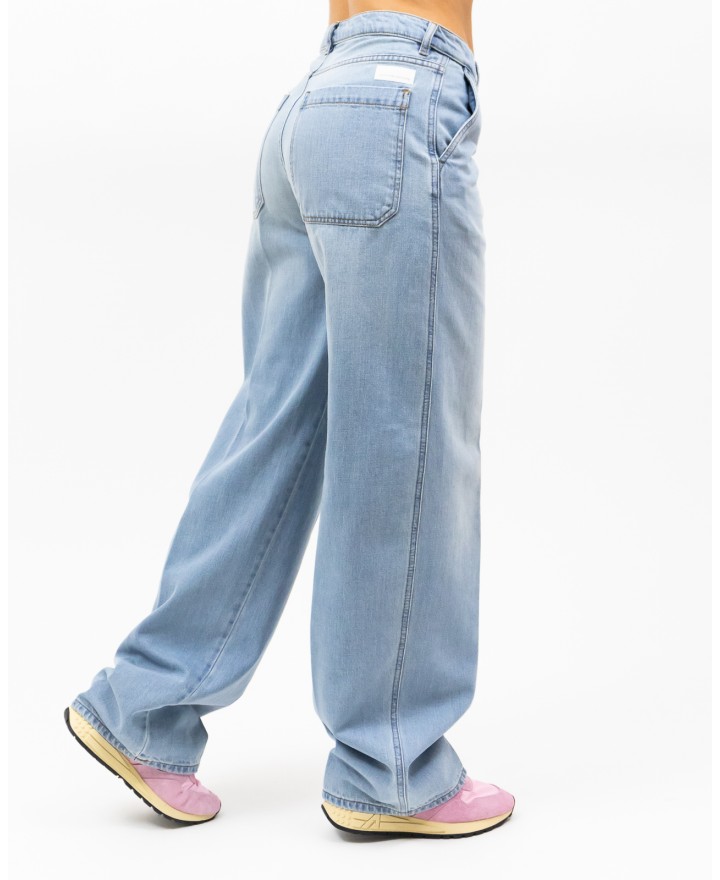 Nine In The Morning - Jeans Micol Denim Chiaro Donna OL12CLEAN Z17 LL2878 P25