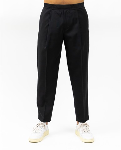 Briglia - Pantalone Savoys con Pences Nero Uomo SAVOYS325108 10 P25